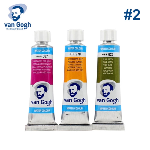 

Van Gogh Water Colour Tube 10ml / Watercolor Tube 10ml PART 2 / Cat Air