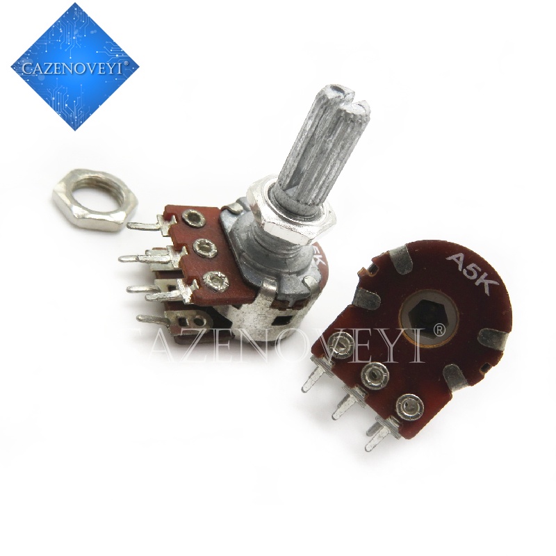 1 Pc potentiometer Ganda Ukuran 20MM 25MM Panjang 148