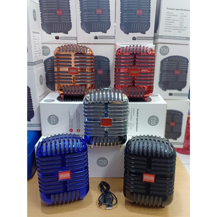 SPEAKER BLUETOOTH TYPE T20 Speaker Portable Super Bass