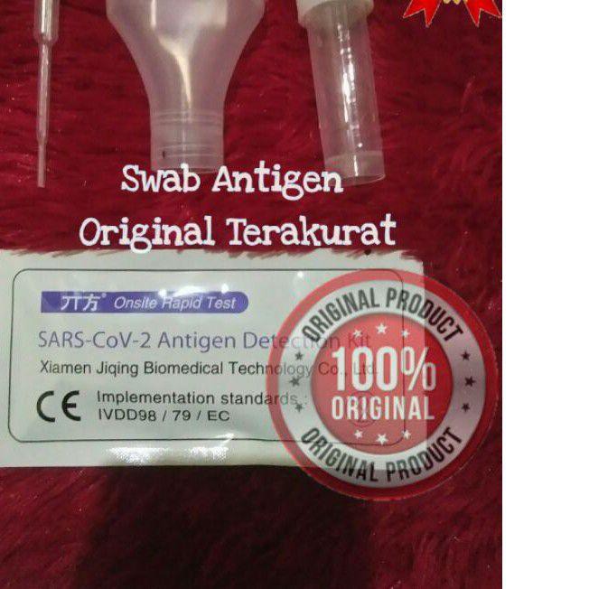 ✦ Antigen Test Saliva Air Liur / Air Ludah ☀