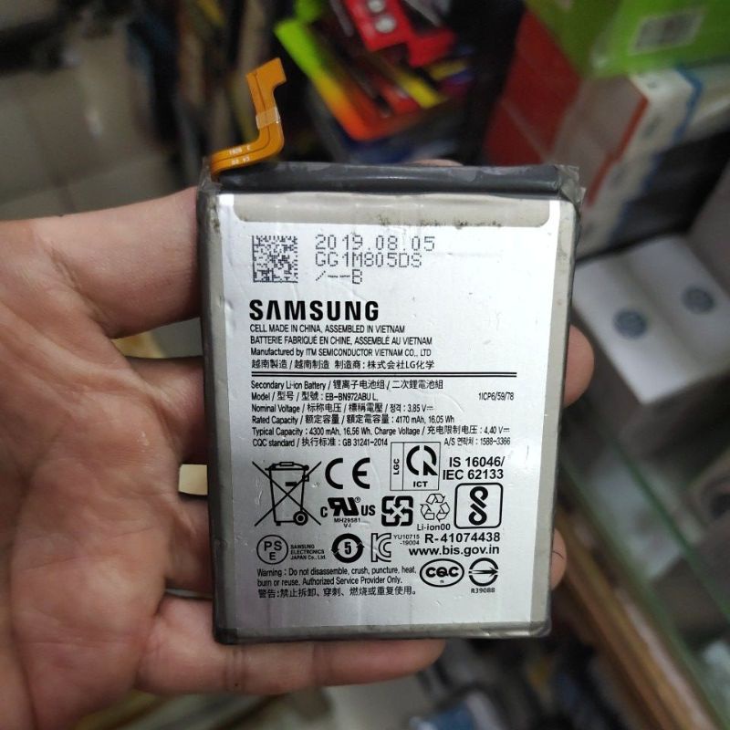 BATERAI SAMSUNG NOTE 1 / N7000 / I9220 /EB615268VU , NOTE 9 / BN965ABU , NOTE 10 / BN970ABU , NOTE 10+ / NOTE 10 PLUS / BN972ABU battery battle batt