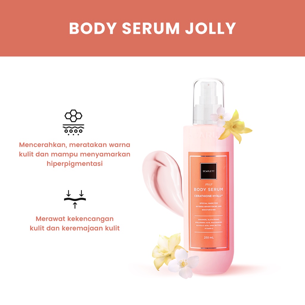 Scarlett Whitening Body Serum Jolly