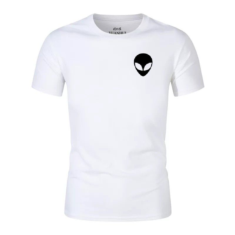 Kaos Pria Alien Baju Oblong Lengan Pendek Tshirt Atasan Lelaki Dewasa Cod