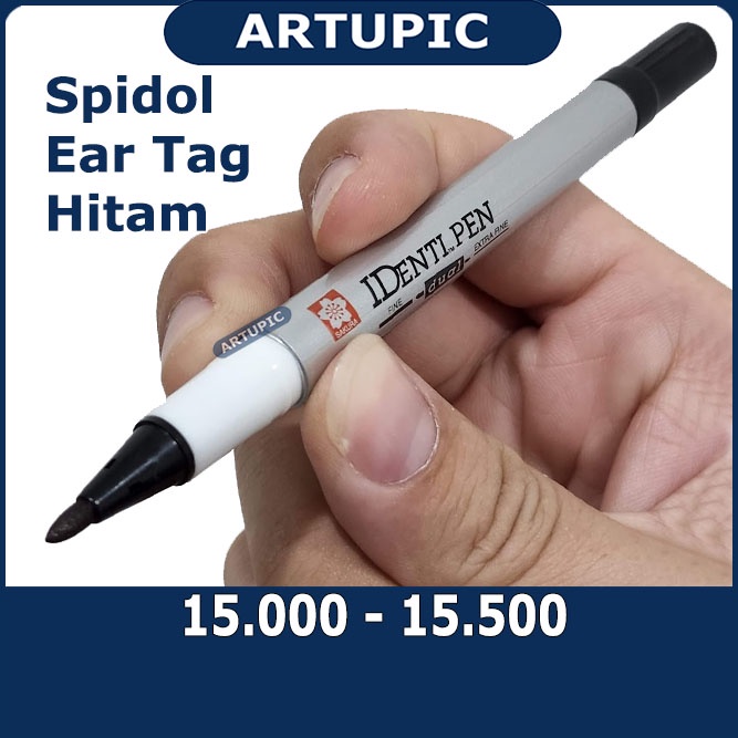 Spidol Ear Tag Hitam Pewarna Penanda Eartag Necktag Hewan Sapi Babi Kambing Kuda Domba Import