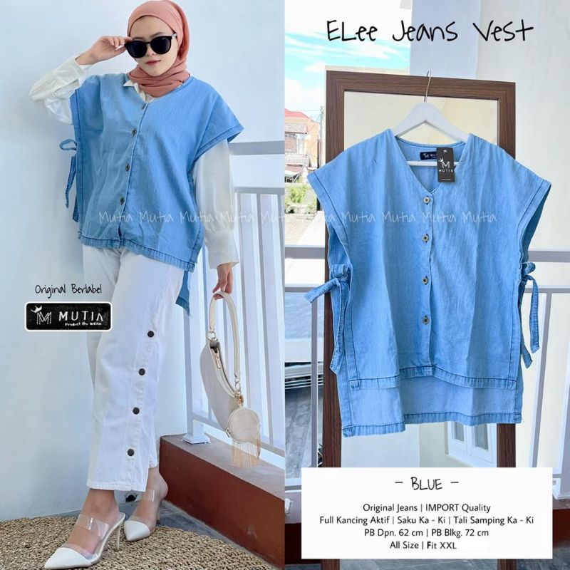 ELLE JEANS VEST BY MUTIA