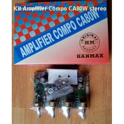Kit amplifier Compo Sanyo LA4505 stereo Er~1837