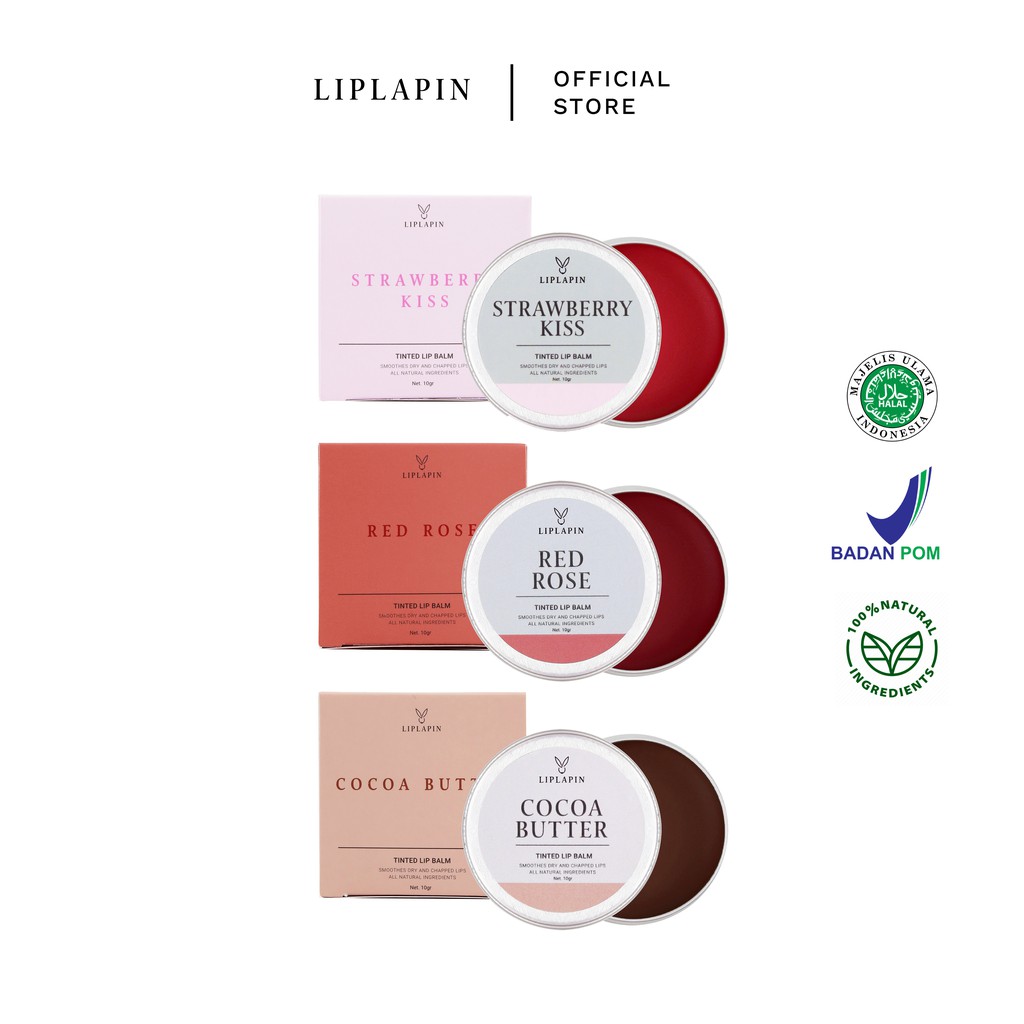 Liplapin Tinted Lip Balm [BPOM]