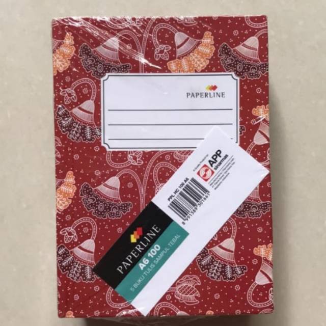 

Buku Hard Cover Octavo A6 100 Lembar