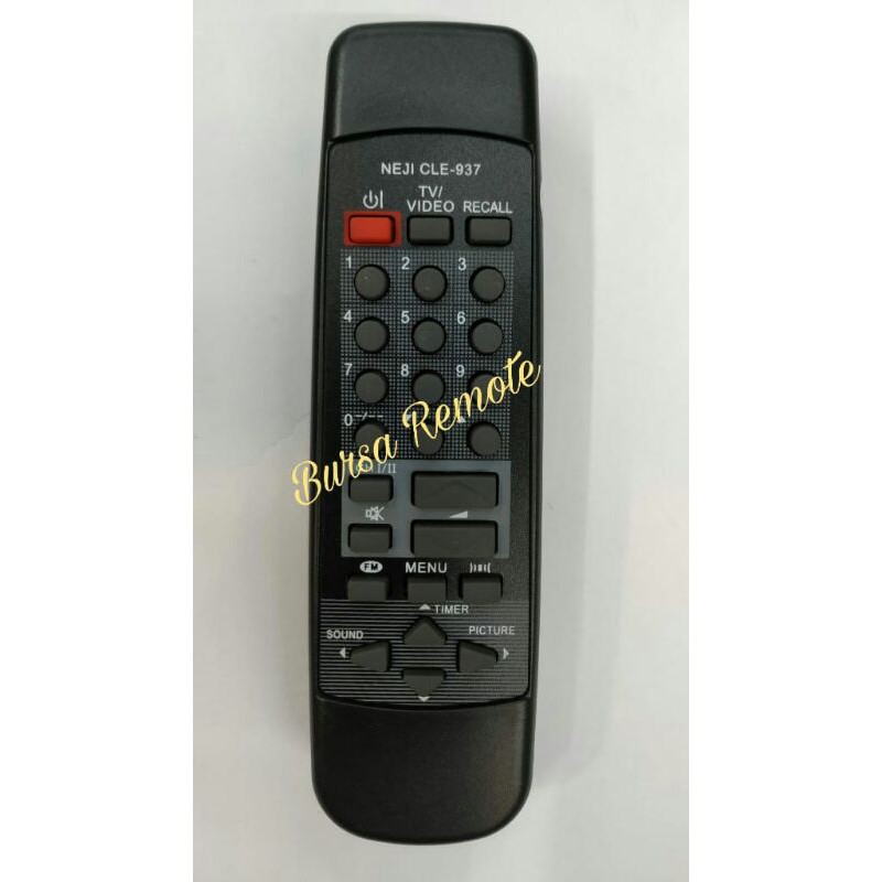 REMOT/REMOTE TV TABUNG HITACHI TYPE 937 GROSIR DAN ECER