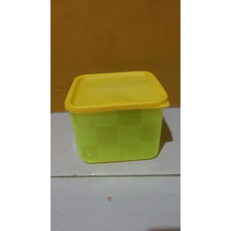 ( G.O.S ) toples segi kotak makan uk 1000 ml/lunch box toples kue ( COD )