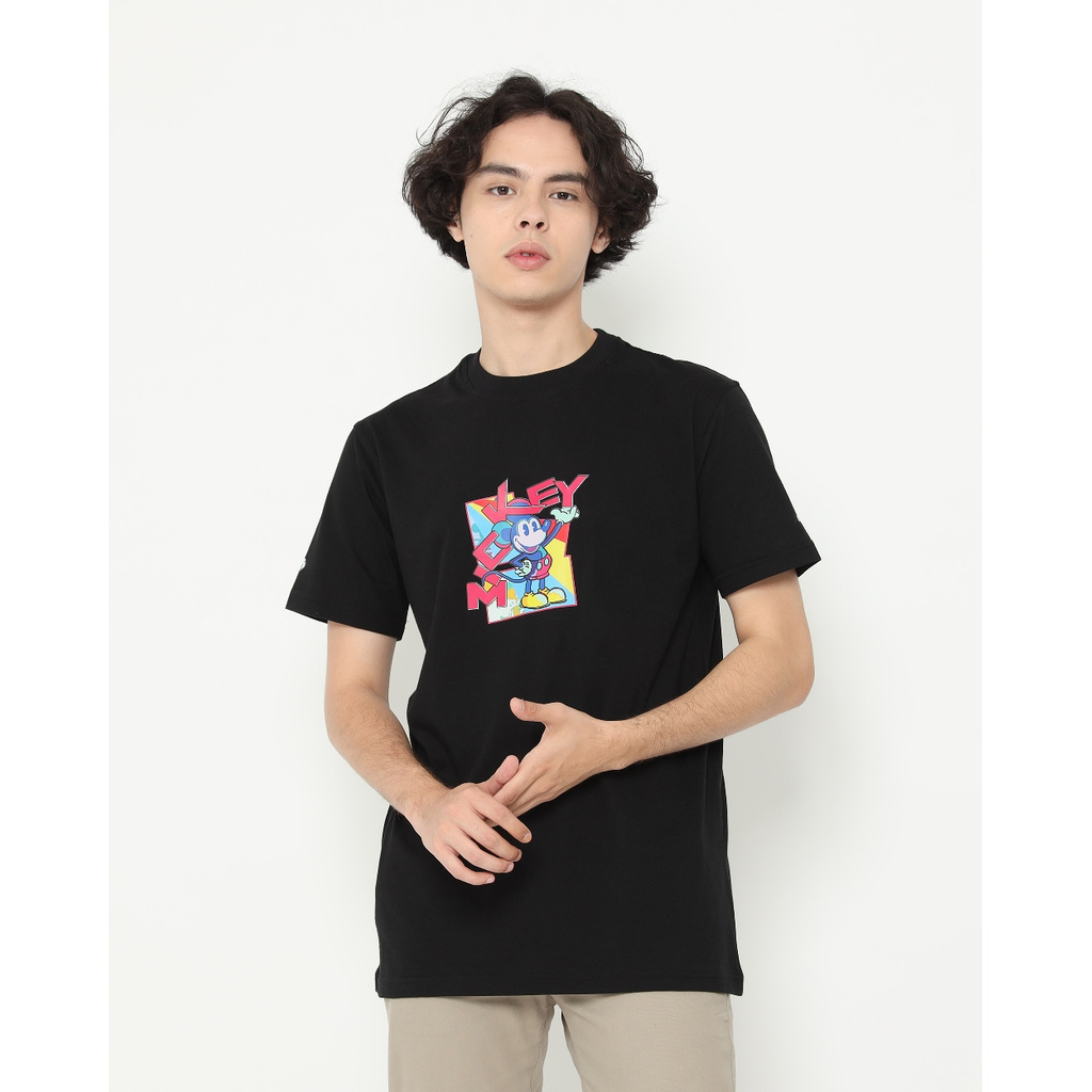 Baju Kaos Jacket Hoodie Flanel Disney | Erigo T-Shirt Pop Up Mickey Black Original Keren