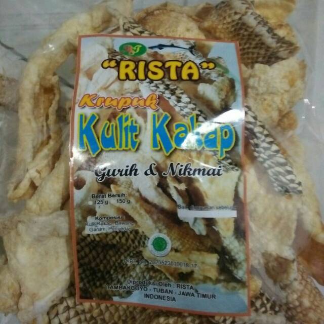 

Krupuk kulit ikan kakap