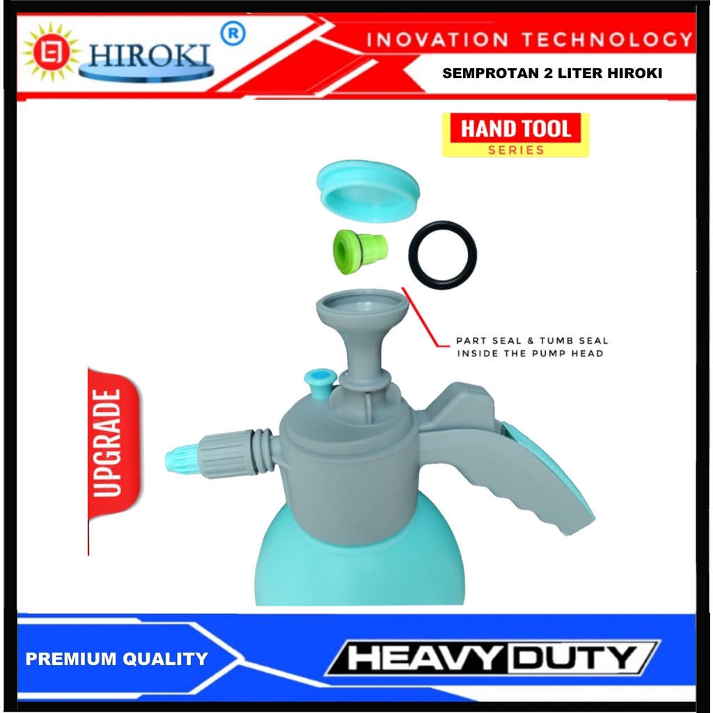 COD PROMO Premium Semprotan Hama Botol 2 Liter Burung Manual Pressure Sprayer 2liter Spray Hand Pump