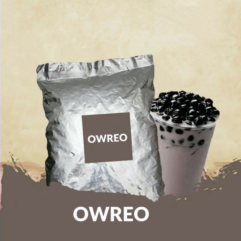

bubuk minuman black owreo 1kg