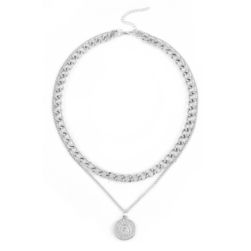 Korean Long Section Pendant Elegant Necklace Women Ladies Simple Accessories Fashion Jewelry Decor-8