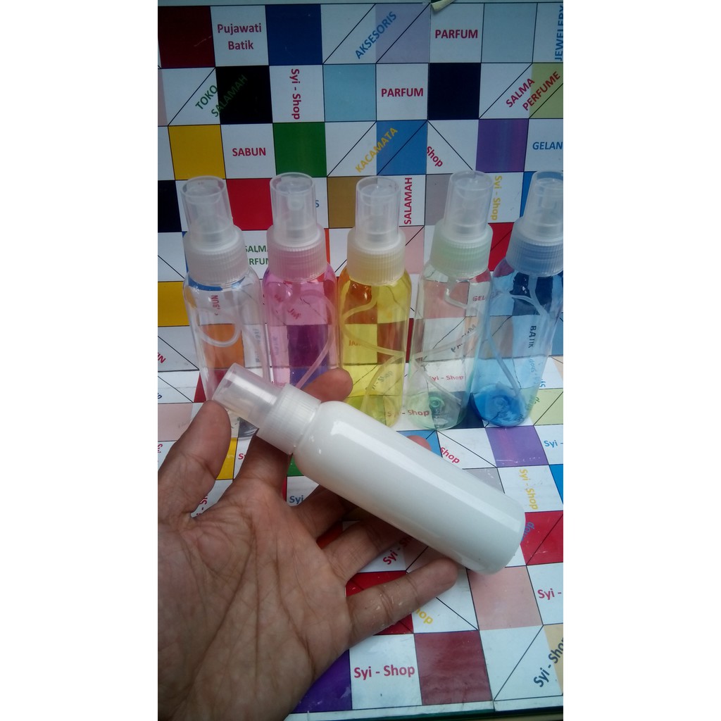 Botol Parfum Spray 100 ml Plastik