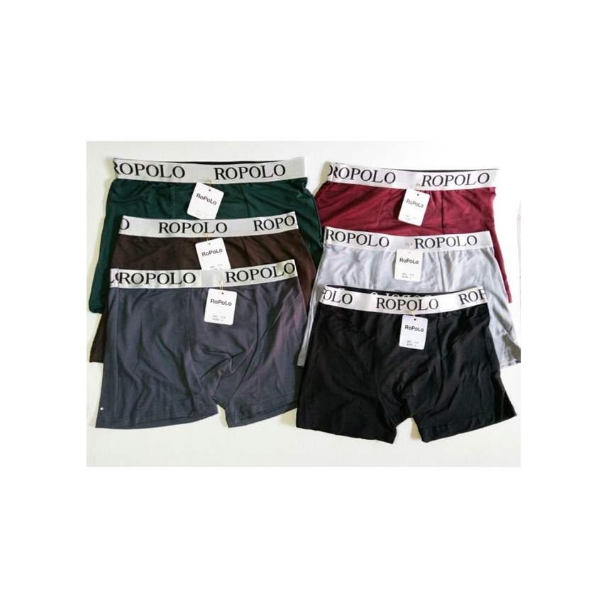 MURAH!! Celana Dalam Boxer Pria - CD Boxer ROPOLO - Bahan Lembut