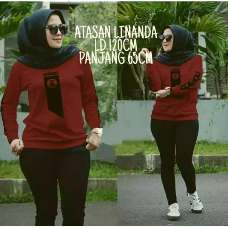 Atasan Wanita / Atasan Jumbo / Atasan Muslim / Atasan Linanda