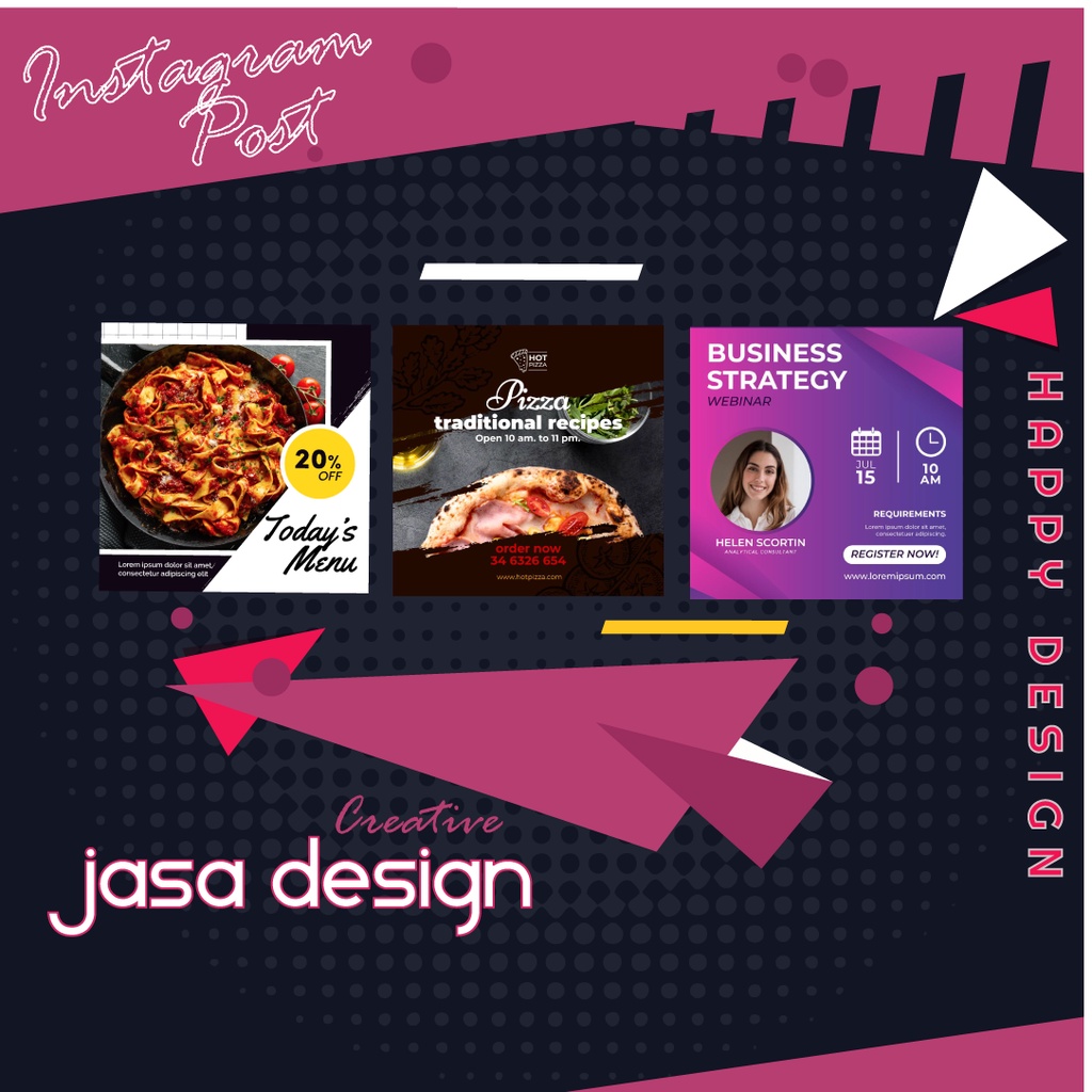 JASA DESIGN - POSTINGAN INSTAGRAM / FB