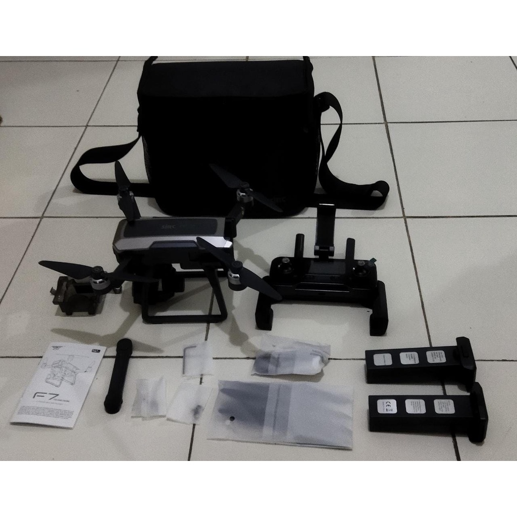 Drone SJRC F7 4K PRO Versi 3 KM 2 Batere Second