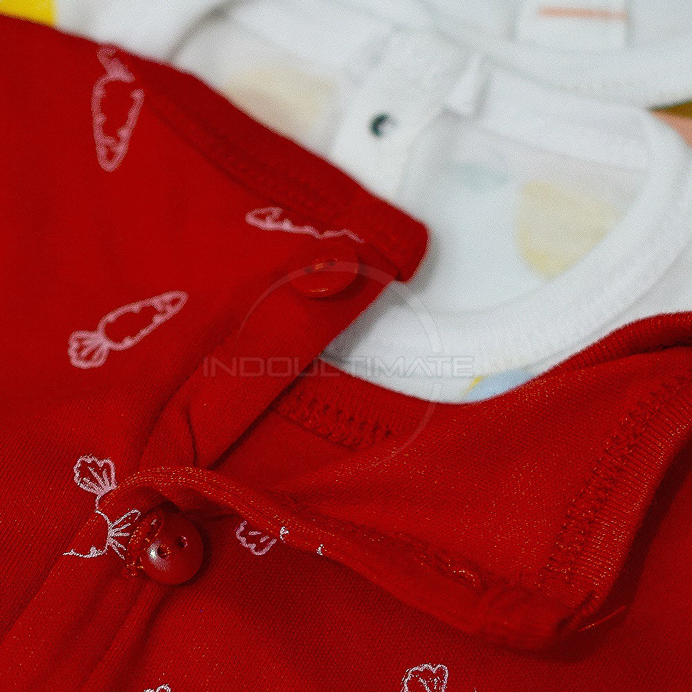 Jumsuit Bayi BABY LEON Perempuan Lengan Kutung GY-046 Jumper Kerut Kutung Jumpsuit Anak Balita