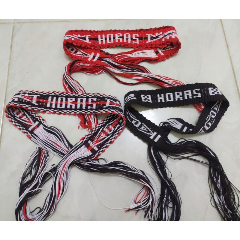 SORTALI HORAS TENUN KHAS BATAK/ IKAT KEPALA HORAS