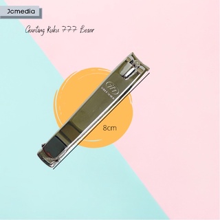 gunting kuku 777 besar uk 8cm stainless steel anti karat