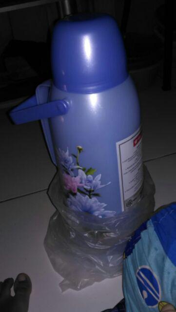 Termos Air Panas Kapasitas 2 Liter Motif Bunga