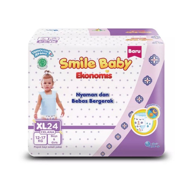 Goon Smile Baby Ekonomis XL 34+4 , XL 24 , XL 16 , L 26 , M 30