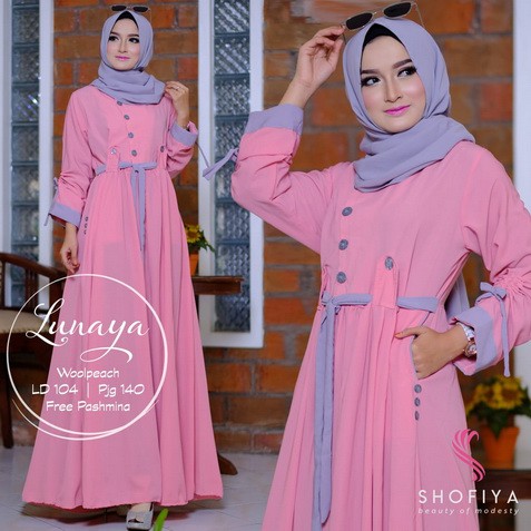 Gamis LUNA DRESS Original by SHOFIYA