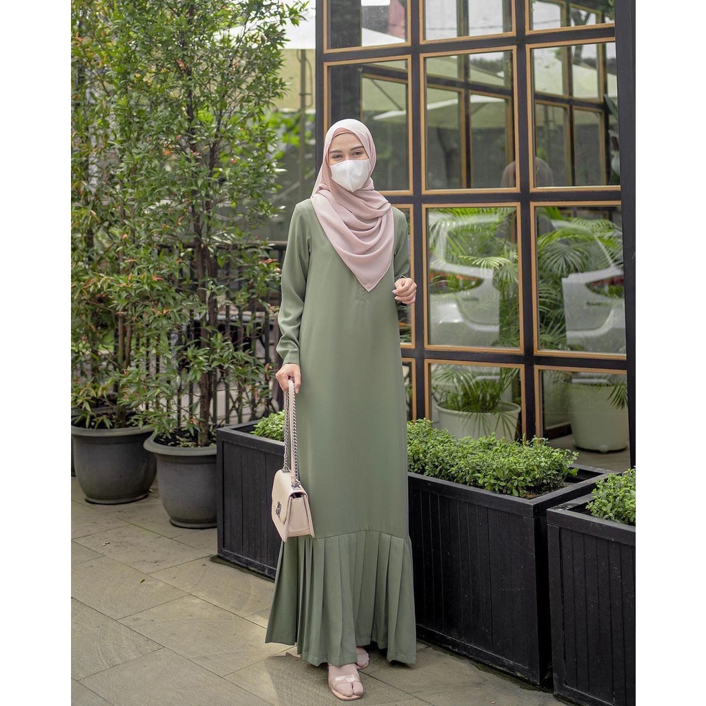 (MSB) GAMIS SUHAYLA TALI BUSUI WANITA DRESS WOLFIS PREMIUM