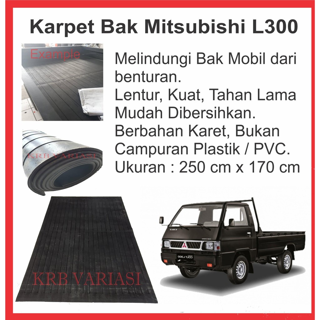 Karpet Alas Bak Mobil MITSUBISHI l300 PICK UP Karpet Bak Murah