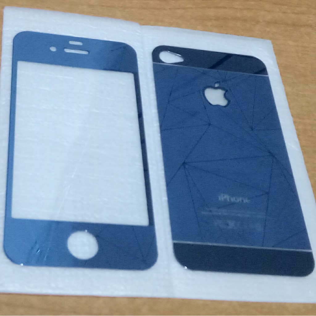 iPhone 4 Tempered Glass 3D iPhone4 4G 4S Front+Back