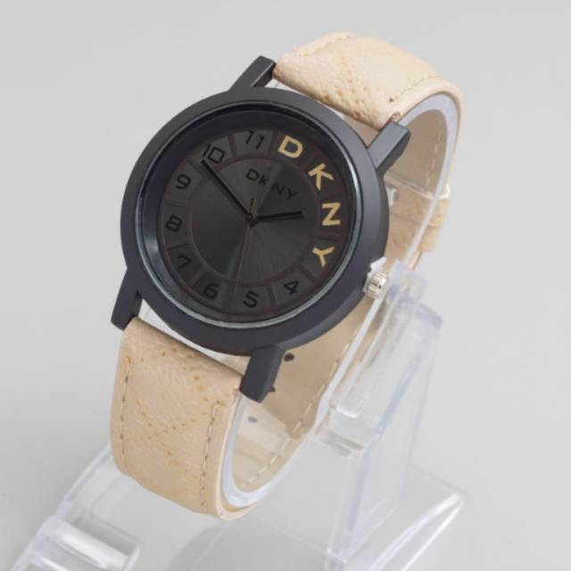 jam murah Dkny kulit unisex.