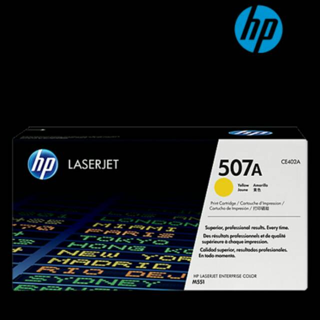 TONER HP 507A YELLOW HP Color LaserJet Enterprise M551n, M551dn, M551xh, M575c, LaserJet Pro M570