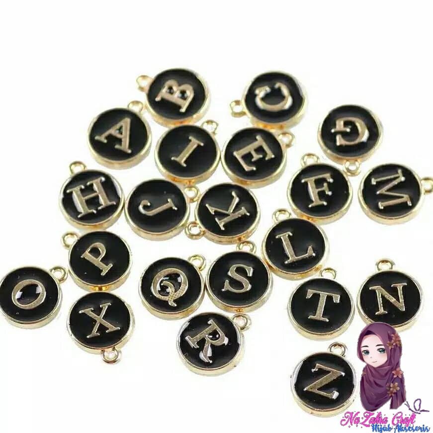 huruf exboxsi kalung / kalung wanita / kalung anak / kalung huruf