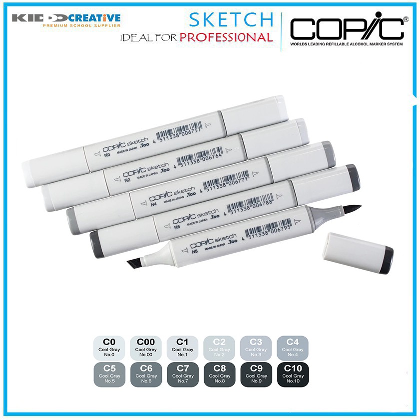 

COPIC INDIVIDUAL SKETCH COOL GRAY ( C )