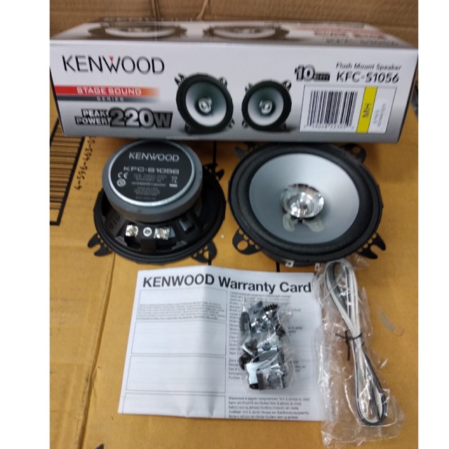 speaker coxial kenwood 4" kfc-s1056