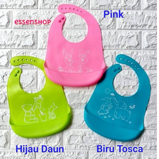 SLABBER SILICONE celemek bib Bayi silikon mpasi bayi