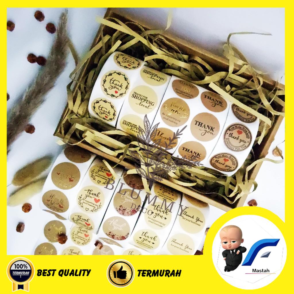 

[Vintage] Stiker Thank You/Stiker Packing/Stiker Terima Kasih/Stiker Segel Packing