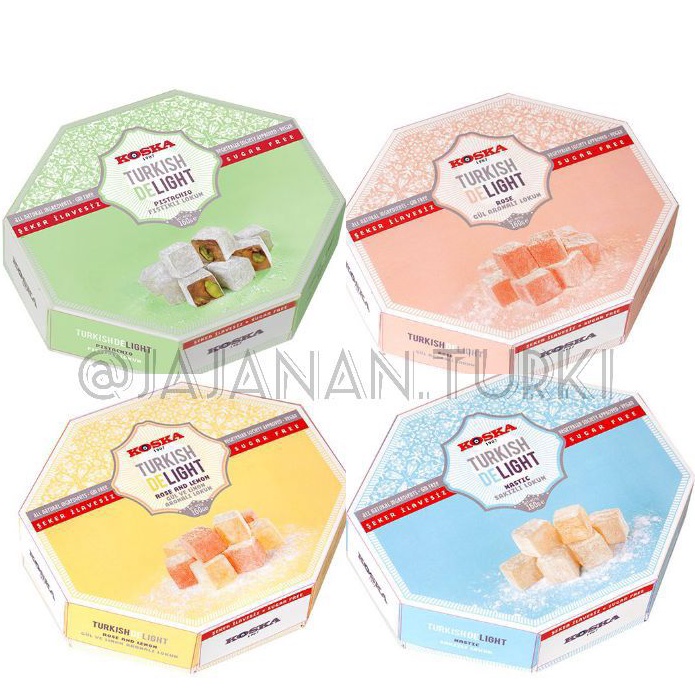 READY Turkish Delight Koska (Sugarless) ORI Turkey