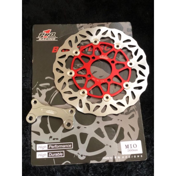 disc brake piringan cakram depan moto1 moto 1 pro1 pro 1 260mm 300mm jupiter mx king vario beat  mio jupiter f1zr nouvo jupiter mx king rx king-5