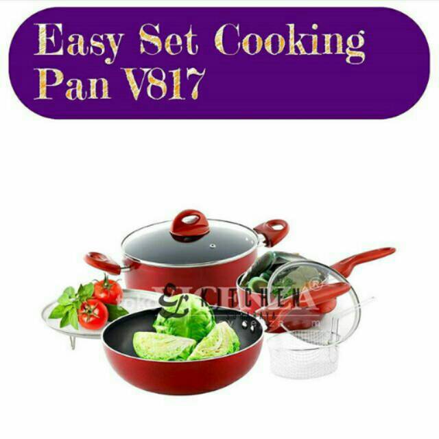 vicenza v 817 wajan set teflon