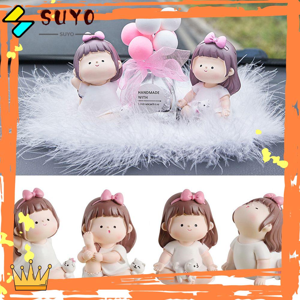 Suyo Figurin Perempuan SUYO Bahan Resin Untuk Dekorasi Rumah / Hadiah Pernikahan