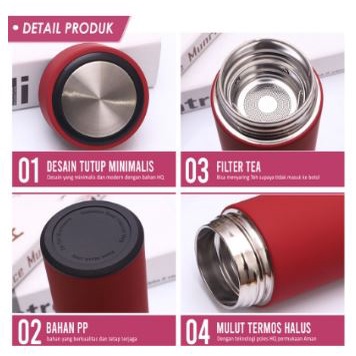 [MH] Termos Stainless Steel Vacum Cup Ukuran 500ML