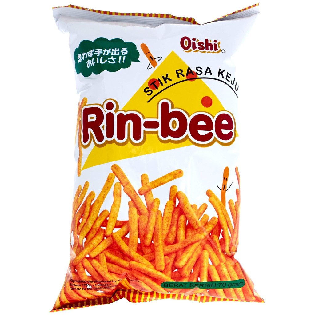 

Oishi Rin-Bee Stik Keju 65g