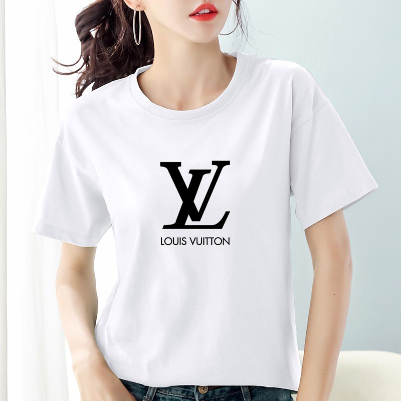 Kaos Wanita Dewasa Cotton Combed 30's / Baju wanita Lengan Pendek / Kaos distro wanita Katun Bee10