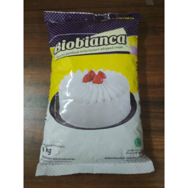 

Biobianca whipped cream @1kg
