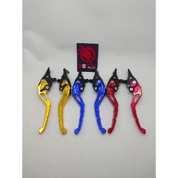 Handle Rem Kiri Kanan Nmax Model Stelan Full CNC - Handle Rem CNC Yamaha Nmax Model Stel