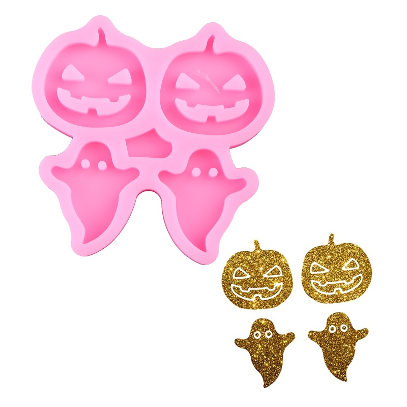 Cetakan Anting Stud Bahan Silikon Resin Untuk Alat Kerajinan Perhiasan